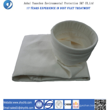 Bolsa de filtro de colector de polvo compuesto de PPS y PTFE para la industria metalúrgica